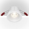 Миниатюра фото встраиваемый светильник maytoni alfa led dl043-01-15w4k-rd-w | 220svet.ru