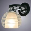 Миниатюра фото бра arte lamp ginevra a1604ap-1bk | 220svet.ru