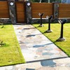 Миниатюра фото садовый светильник-столбик наклонный fumagalli gabri remi/lucia 2l 1r3.613.x20.aye27 | 220svet.ru