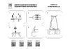 Миниатюра фото подвесная люстра lightstar 802137 | 220svet.ru