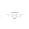 Миниатюра фото потолочный светильник lucia tucci lugo 142.2 r30 white | 220svet.ru