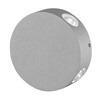 Миниатюра фото уличный настенный светодиодный светильник uniel ulu-s42a-4x1w/4000k ip65 grey ul-00009353 | 220svet.ru