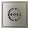 Миниатюра фото розетка встраиваемая с заземлением и защитными шторками, 16а voltum s70 vls040204 (шелк) | 220svet.ru