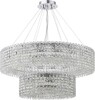 Миниатюра фото подвесная люстра хрустальная 2179/09/26p stilfort, серия delone | 220svet.ru