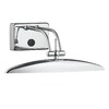 Миниатюра фото подсветка для картин ideal lux mirror-20 ap2 cromo | 220svet.ru