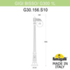 Миниатюра фото садово-парковый фонарь fumagalli gigi bisso/g300 1l g30.156.s10.wze27 | 220svet.ru