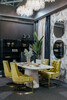 Миниатюра фото стул велюр оливковый/матовое garda decor 76ar-6210gold-olv | 220svet.ru