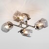 Миниатюра фото потолочная люстра eurosvet 30165/4 черный жемчуг | 220svet.ru