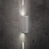 Миниатюра фото уличный настенный светодиодный светильник nowodvorski lens led 9113 | 220svet.ru