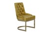 Миниатюра фото стул велюр оливковый/матовое garda decor 76ar-6210gold-olv | 220svet.ru
