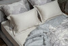 Миниатюра фото комплект наволочек нувола принт тенсель серый 50*70 garda decor 144hf-10308 | 220svet.ru