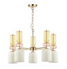 Миниатюра фото подвесная люстра alfa light f0824-05 | 220svet.ru