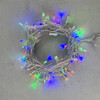 Миниатюра фото гирлянда нить 10м разноцветная 24в, 100 led, провод прозрачный пвх, ip54 ltc pst100-10-1m | 220svet.ru