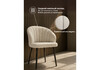 Миниатюра фото стул на металлокаркасе крутящийся woodville бэнбу marseille 2 данс / черный 622932 | 220svet.ru