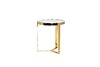 Миниатюра фото стол журнальный garda decor 47ed-et031gold | 220svet.ru
