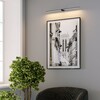Миниатюра фото подсветка для картин elektrostandard luar 40153/led черный | 220svet.ru