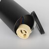 Миниатюра фото подвесной однофазный трековый светильник эра - gu10 s bk черный б0054182 | 220svet.ru