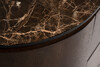 Миниатюра фото комод коричневый garda decor 40ad-00100 | 220svet.ru