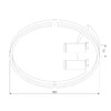 Миниатюра фото светодиодная люстра eurosvet luminari 90247/3 черный / золото | 220svet.ru