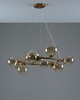 Миниатюра фото подвесная люстра moderli renny v10790-11p | 220svet.ru