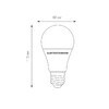 Миниатюра фото лампа светодиодная elektrostandard e27 7w 4200k матовая ble2766 a060103 | 220svet.ru