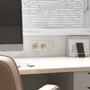 Миниатюра фото выключатель двухклавишный проходной айвори матовый werkel w1122062 | 220svet.ru
