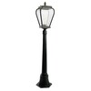 Миниатюра фото светильник садово-парковый feron pl746 столб 60w e27 230v, черный 51277 | 220svet.ru
