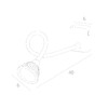 Миниатюра фото светодиодный спот arte lamp cercare a4107ap-1wh | 220svet.ru