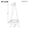 Миниатюра фото подвесной светодиодный светильник st luce foray sl6019.333.01 | 220svet.ru