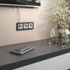Миниатюра фото розетка тв+ethernet rj-45 слоновая кость werkel w1181303 | 220svet.ru