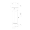 Миниатюра фото подвесной светодиодный светильник elektrostandard topper dlr023 12w 4200k хром матовый | 220svet.ru