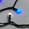 Миниатюра фото гирлянда «шарики» 10м rgb 220b, диаметр шарика 13мм, 100 led, провод черный пвх, ip65 ltc sb100-1-2rgb | 220svet.ru