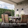 Миниатюра фото уличный настенный светильник apeyron grafite 11-116 | 220svet.ru