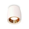 Миниатюра фото комплект накладного светильника ambrella light techno spot xs1141004 swh/pyg белый песок/золото желтое полированное (c1141, n7034) | 220svet.ru
