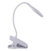 Миниатюра фото настольная светодиодная лампа на прищепке uniel ulm-d601 8w/3000-6000k/dim white ul-00011094 | 220svet.ru