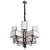 Миниатюра фото подвесная люстра divinare porta 5933/01 lm-8 | 220svet.ru