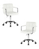 Миниатюра фото офисное кресло для персонала dobrin terry lm-9400-n_ch-m_el-white-11378 | 220svet.ru