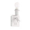 Миниатюра фото бра ideal lux gea map2 square bianco | 220svet.ru