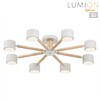 Миниатюра фото потолочный светильник lumion vudi 8306/8c белый | 220svet.ru
