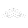 Миниатюра фото коннектор l-образный внутренний elektrostandard 85091/11 a062190 | 220svet.ru