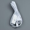 Миниатюра фото провод uniel ucx-pt2/l10-300/b white 1 sticker ul-00009802 | 220svet.ru