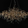 Миниатюра фото подвесная люстра loft it bijout 10067/1500 gb | 220svet.ru