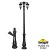 Миниатюра фото парковый фонарь fumagalli nebo bisso/rut 2l dn  e26.202.s20.axe27 dn | 220svet.ru