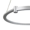Миниатюра фото подвесной светодиодный светильник indigo circolato 14015/1p silver v000078l | 220svet.ru