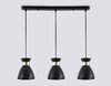 Миниатюра фото подвесной светильник ambrella light traditional loft tr8469/3 bk/fgd | 220svet.ru