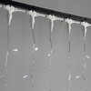 Миниатюра фото гирлянда занавес облегченный 2 x 1 м белый 220в, 200 led, провод прозрачный пвх, ip54 ltc pcl200not-10-2w | 220svet.ru