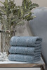 Миниатюра фото полотенце голубое garda decor 119val-arg5090-pol gol | 220svet.ru