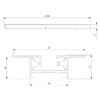 Миниатюра фото шинопровод однофазные встраиваемый elektrostandard track rail wh recessed 85083/00 a057097 | 220svet.ru