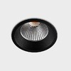 Миниатюра фото встраиваемый светодиодный светильник italline it08-8035 black 3000k | 220svet.ru