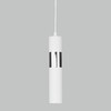Миниатюра фото подвесной светильник eurosvet viero 50097/1 белый/хром | 220svet.ru